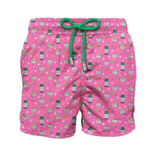 IJsdrank Zwemshort Saint Barth , Pink , Heren