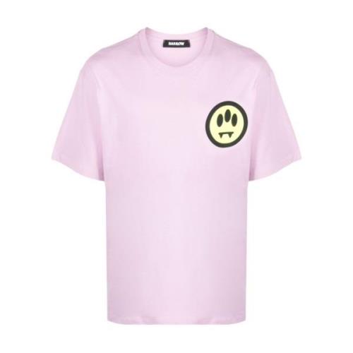 Casual Jersey T-shirt Barrow , Pink , Heren