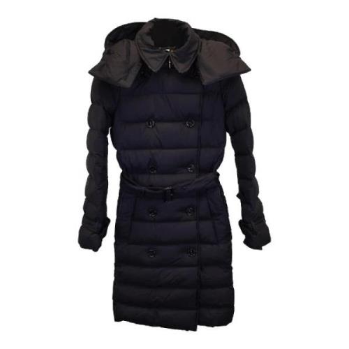 Pre-owned Nylon outerwear Burberry Vintage , Black , Dames