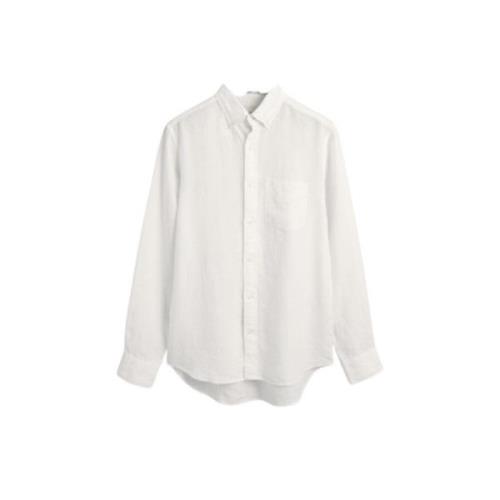 Casual Shirts Gant , White , Heren