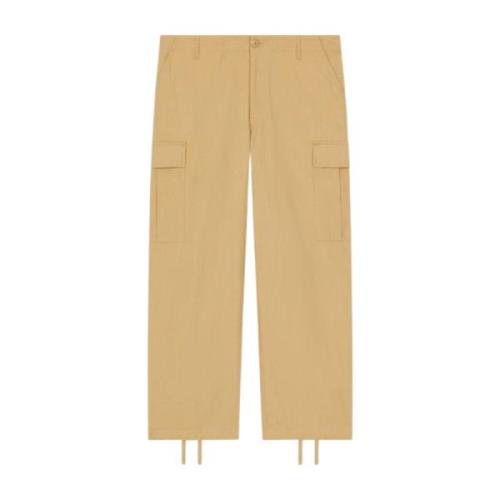 Camel Cargo Broek - Vintage Stijl Kenzo , Brown , Heren