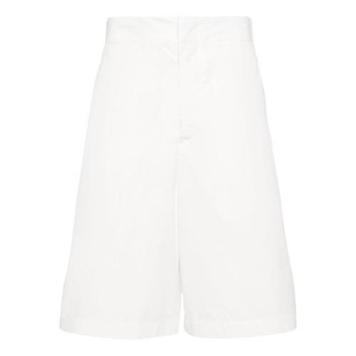Witte katoenen Bermuda shorts Oamc , White , Heren