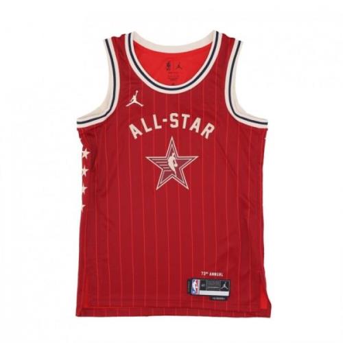 2024 NBA All Star Luka Doncic Jersey Jordan , Red , Heren