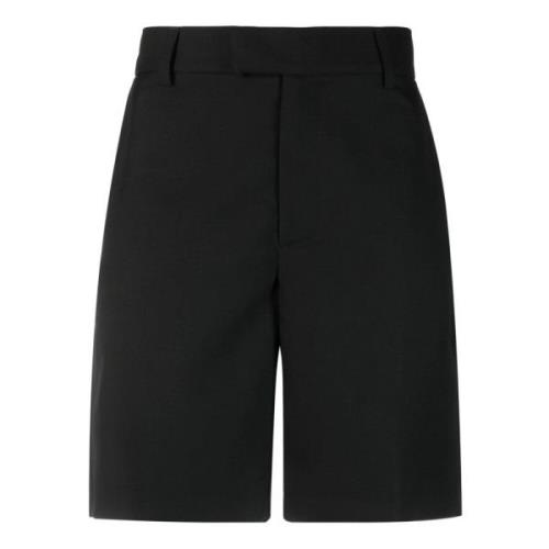 Zwarte Bermuda Shorts Séfr , Black , Heren