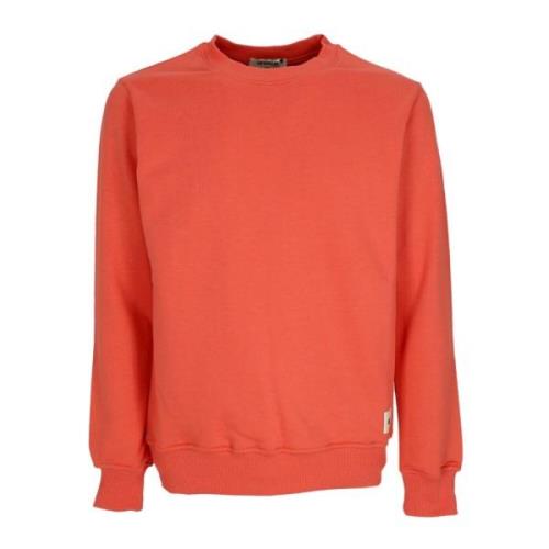 Essential Crewneck Sweatshirt Orange Rust CAT , Orange , Heren
