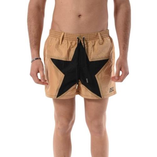 Boxershorts met sterinzetstuk Dsquared2 , Beige , Heren