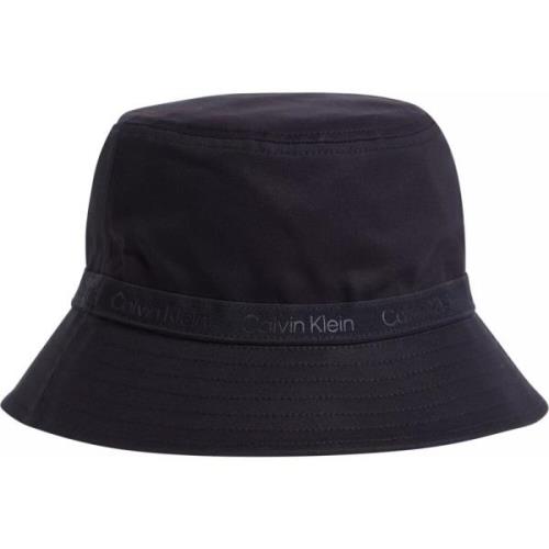 Tape Bucket Hat Calvin Klein , Black , Heren