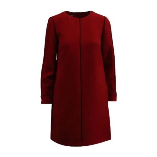 Pre-owned Wool dresses Valentino Vintage , Red , Dames