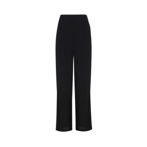 Zwarte broek met elastische taille Pinko , Black , Dames