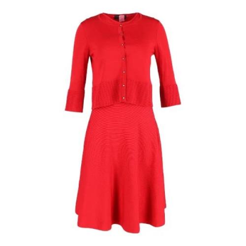Pre-owned Fabric dresses Carolina Herrera Pre-owned , Red , Dames