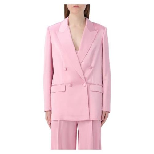 Stijlvolle Jassen voor Vrouwen Twinset , Pink , Dames