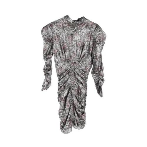 Pre-owned Silk dresses Isabel Marant Pre-owned , Gray , Dames
