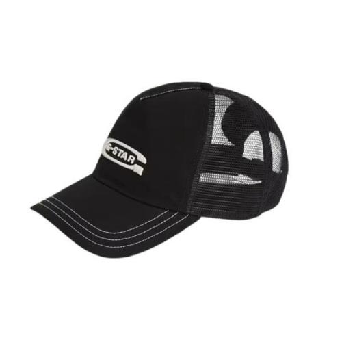 Mesh Trucker Cap Avernus G-star , Black , Heren