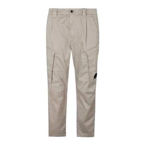 Sateen Cargo Broek C.p. Company , Beige , Heren