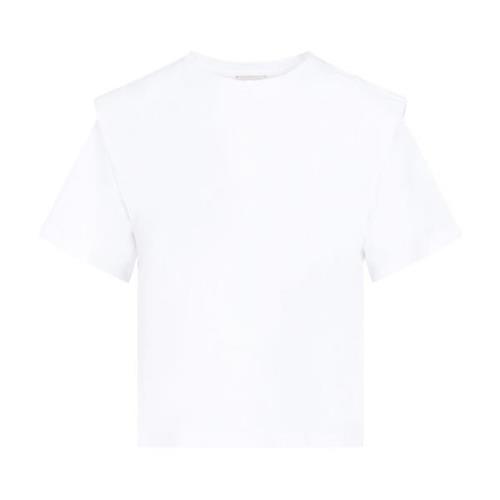 Zelitos Wit T-Shirt Isabel Marant , White , Dames