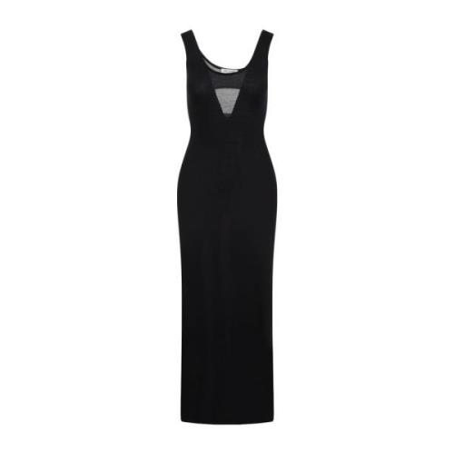 Maxi Dresses Saint Laurent , Black , Dames