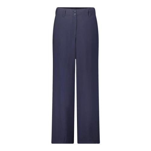 Hoge taille stijlvolle broek Betty & Co , Blue , Dames