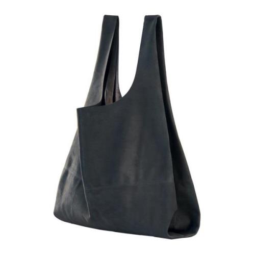 XL Shopper Tas van Suède Cortana , Black , Dames