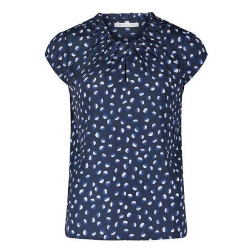 Polkadot Blouse Betty & Co , Blue , Dames