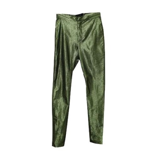 Pre-owned Fabric bottoms Isabel Marant Pre-owned , Green , Dames