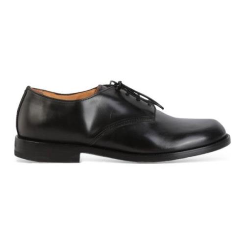 Stijlvolle Lace-Up Derbies Premiata , Black , Heren