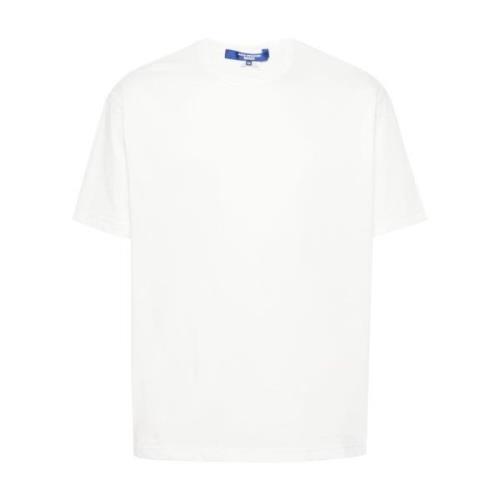 Witte T-shirts en Polos met Zijsplitten Junya Watanabe , White , Heren