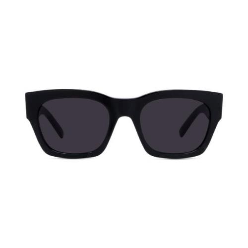 Stijlvolle zonnebril in zwart en grijs Givenchy , Black , Unisex