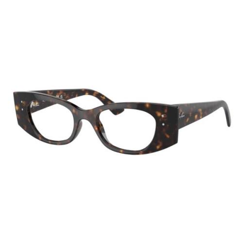 Stylish Eyewear Frames in Havana Color Ray-Ban , Brown , Unisex