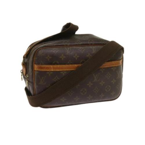 Pre-owned Canvas louis-vuitton-bags Louis Vuitton Vintage , Brown , Da...