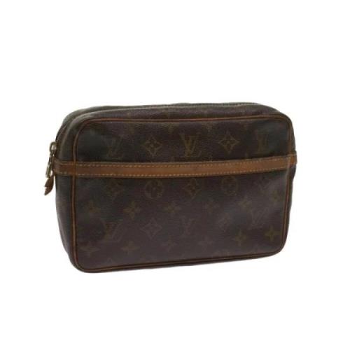 Pre-owned Canvas louis-vuitton-bags Louis Vuitton Vintage , Brown , Da...