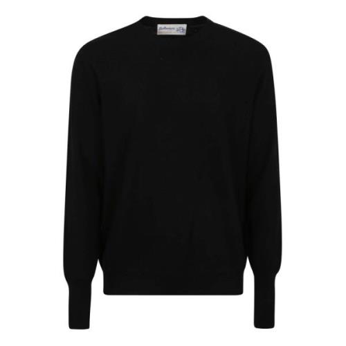 Zwarte Sweater Collectie Aw22 Ballantyne , Black , Heren
