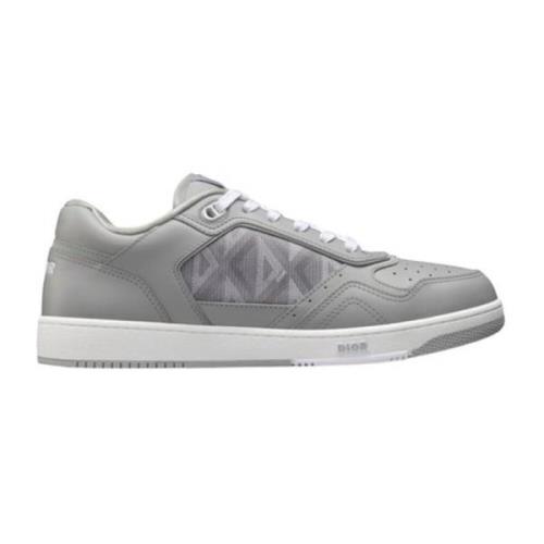 Diamant Lage Sneakers Dior , Gray , Dames