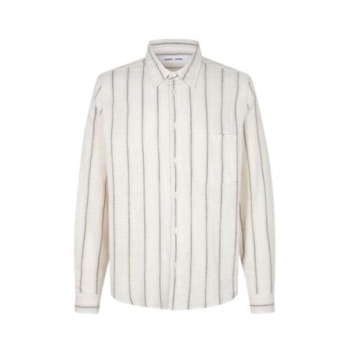 Casual Shirts Samsøe Samsøe , White , Heren