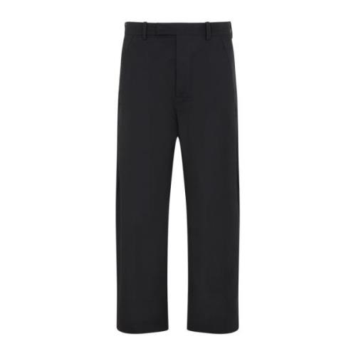 Zwarte Katoenen Uniform Broek Craig Green , Black , Heren