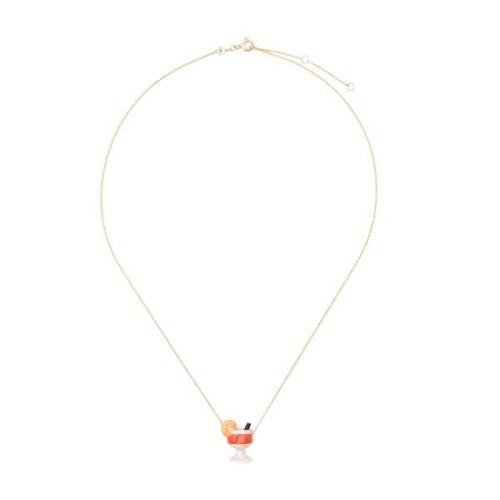 Geelgouden Cocktail Ketting Aliita , Yellow , Dames