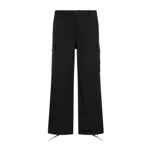 Zwarte Cargo Broek Kenzo , Black , Heren