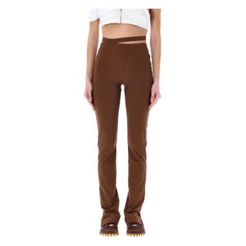 Cacao Broek Ss24 Nike , Brown , Dames