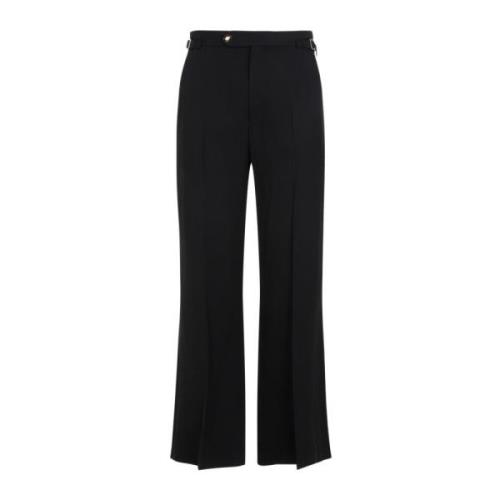 Zwarte Straight Leg Broek Aw23 Casablanca , Black , Heren