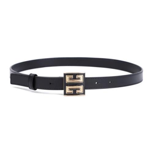 Zwart accessoire riem met vierkante logo Givenchy , Black , Dames