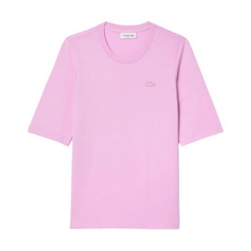 Roze T-shirts en Polos Lacoste , Pink , Dames