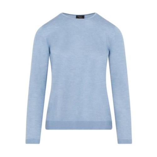 Blauwe Denim Sweater Aw23 Akris , Blue , Dames