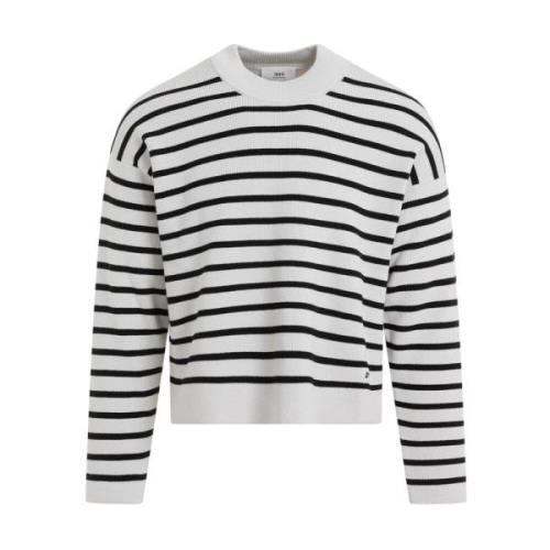 Gestreepte Sailor Katoen Pullover Sweater Ami Paris , Multicolor , Her...