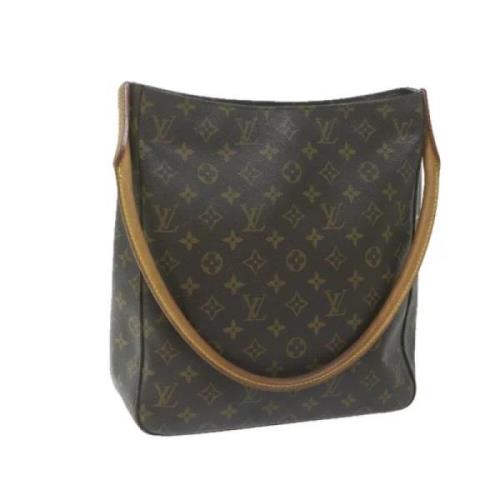 Pre-owned Canvas louis-vuitton-bags Louis Vuitton Vintage , Brown , Da...