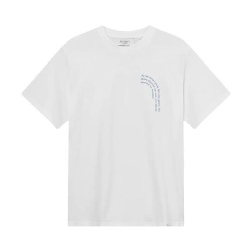 Waterverf Kust T-Shirt Les Deux , White , Heren