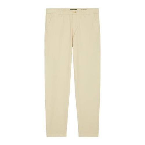 Chino model Osby jogger tapered Marc O'Polo , White , Heren