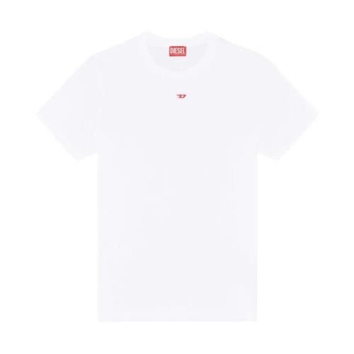 100C Diegor T-shirt voor mannen Diesel , White , Heren