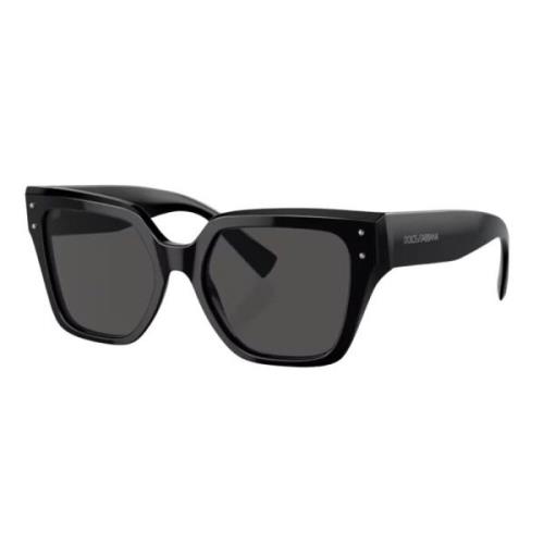 Zwart/Grijs Zonnebril 0Dg4471 Dolce & Gabbana , Black , Dames