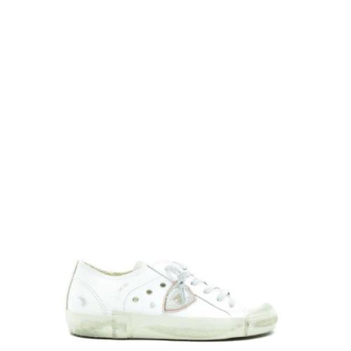 Stijlvolle Sneakers voor Mannen en Vrouwen Philippe Model , White , Da...