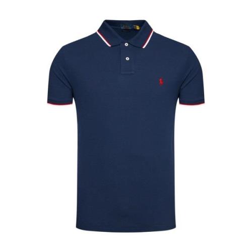 Klassieke Polo Shirts voor Mannen Ralph Lauren , Blue , Heren