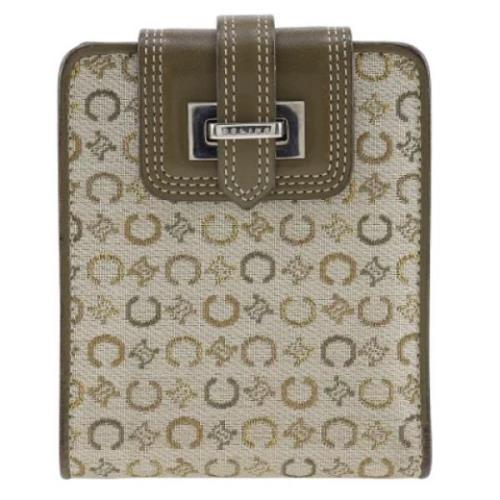 Pre-owned Canvas wallets Celine Vintage , Beige , Dames